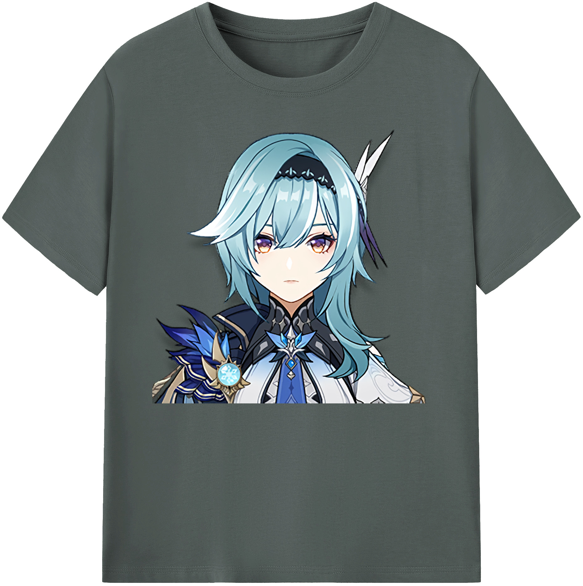 げんし神 优菈 ゆうら genshin Yūra 綿100％ メンズ半袖Tシャツ｜肌触りやわらか＆通気性